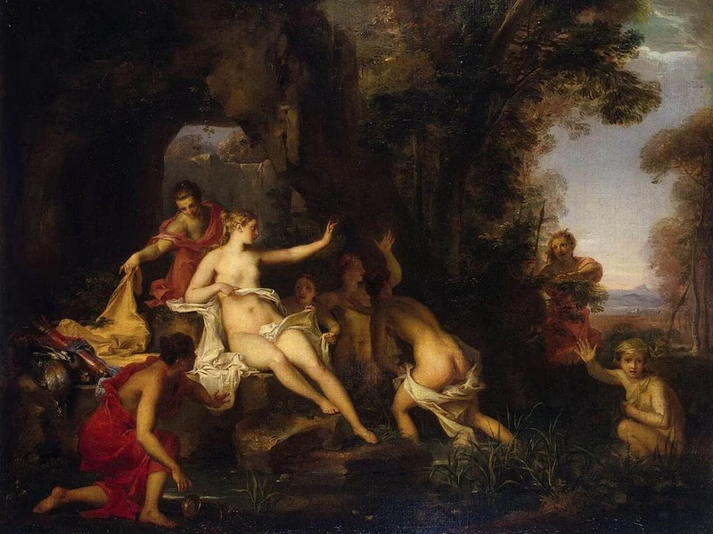 1670-		Louis Galloche - Diana e Atteone